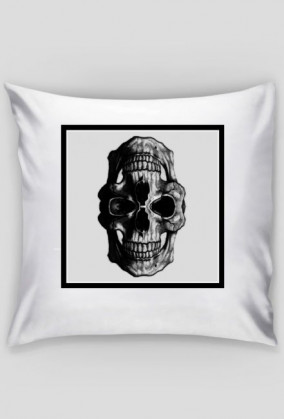 poduszka z czaszką