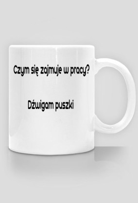 Kubek pracownika terminala