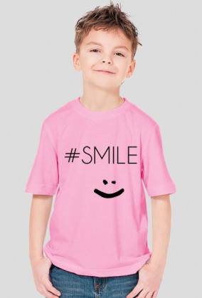 Koszulka dla chłopca #SMILE