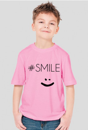 Koszulka dla chłopca #SMILE