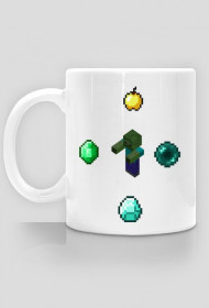 Kubek - zombie w bogactwie - biały