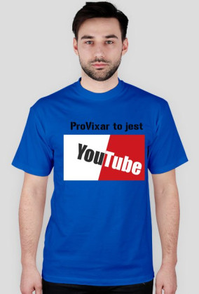 Nowe Koszulka ProVixar to jest Youtube!!