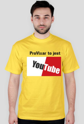 Nowe Koszulka ProVixar to jest Youtube!!