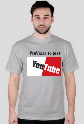 Nowe Koszulka ProVixar to jest Youtube!!