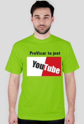 Nowe Koszulka ProVixar to jest Youtube!!