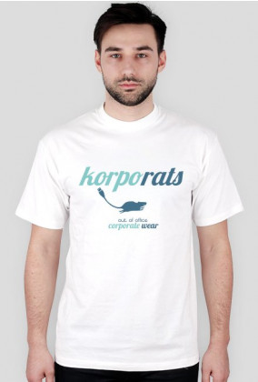 KORPORATS - koszulka BASIC - NAVY