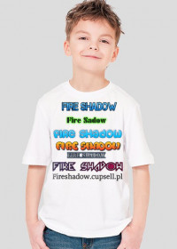 Koszulka dziecięca Fire Shadow