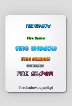 Podkładka pod myszkę Fire Shadow