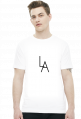 LA white t-shirt