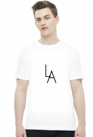 LA white t-shirt