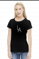 LA black t-shirt girl