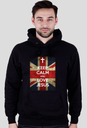 Bluza KEEP CALM AND LOVE JESUS