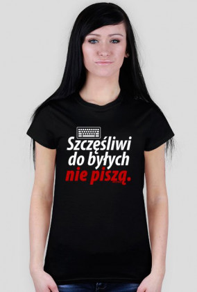 Szczęśliwi do byłych nie piszą | Damska black