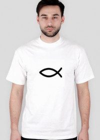 Koszulka z symbolem ryby
