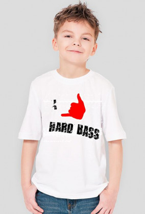 I like hard bass - chłopiec
