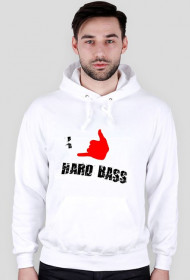 I like hard bass bluza-męska z kapturem