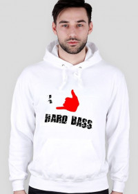 I like hard bass bluza-męska z kapturem