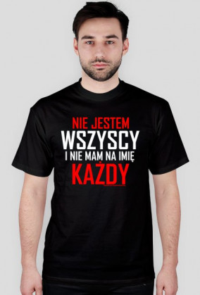 Nie jestem wszyscy i nie mam na imię każdy | Męska
