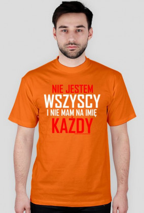 Nie jestem wszyscy i nie mam na imię każdy | Męska
