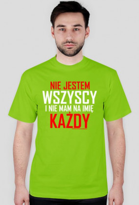 Nie jestem wszyscy i nie mam na imię każdy | Męska