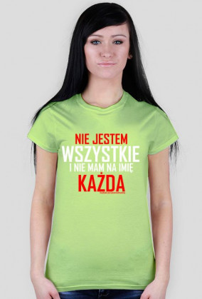 Nie jestem wszystkie i nie mam na imię każda | Damska