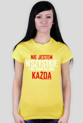 Nie jestem wszystkie i nie mam na imię każda | Damska