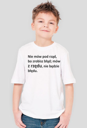 Nie mów pod rząd..