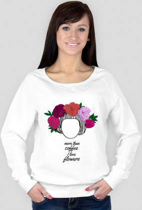 More than coffee I love flowers
