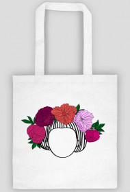 More than coffee I love flowers bag