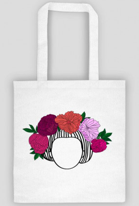 More than coffee I love flowers bag
