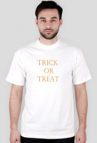 T-shirt męski "Trick or Treat"