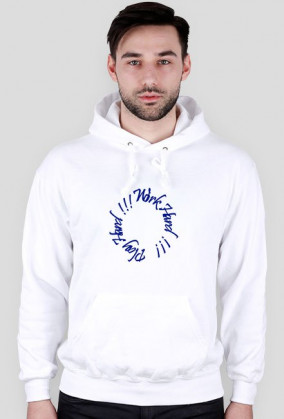 Bluza z kapturem "Work Hard, Play Hard"