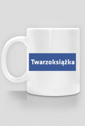 Kubek "Twarzoksiążka"