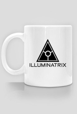 ILLUMINATRIX + WOJTRIX LOGO KUBEK