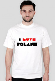 Koszulka "I love Poland"