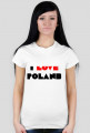 Koszulka "I love Poland"
