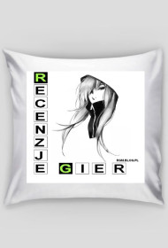Recenzje gier, poduszka - logo