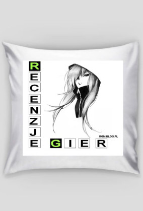 Recenzje gier, poduszka - logo
