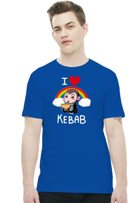 I love kebab Bartek - Biały Napis