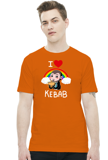 I love kebab Bartek - Biały Napis