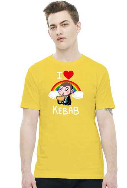 I love kebab Bartek - Biały Napis