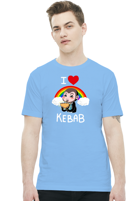 I love kebab Bartek - Biały Napis