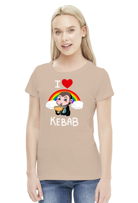 I love kebab Bartek - Biały Napis