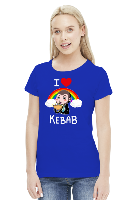 I love kebab Bartek - Biały Napis