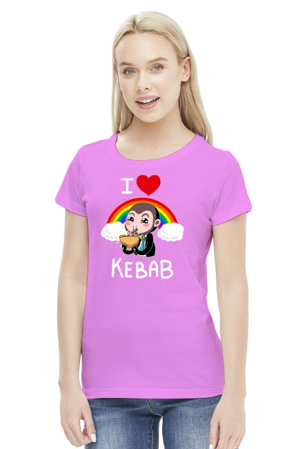 I love kebab Bartek - Biały Napis