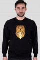 QTshop - SOWA owl bluza męska czarna i biała