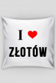 I ♥ Złotów Poduszka