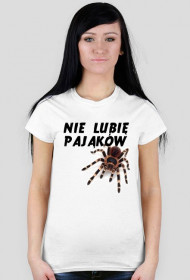 Nie lubię pająków - damska