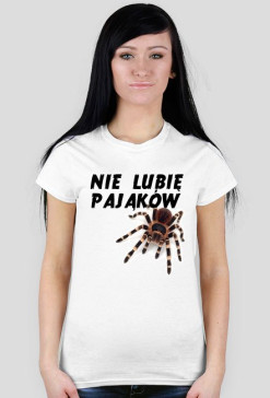 Nie lubię pająków - damska