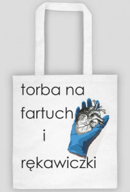 Torba na fartuch i rękawiczki